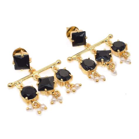 Fashion Earrings - Gold Plated Fashion Earrings Manufacturer from Jaipur