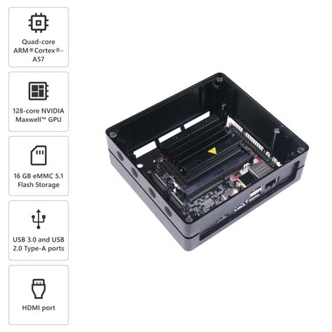 reComputer J1010 Edge AI Device with Jetson Nano module, M.2 Key E Slot ...