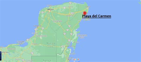 ¿Dónde está Playa del Carmen? Mapa Playa del Carmen - ¿Dónde está la ...