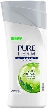 PURE DERM Anti - Dandruff Shampoo Anti - Hair Fall 80ml - Price in ...