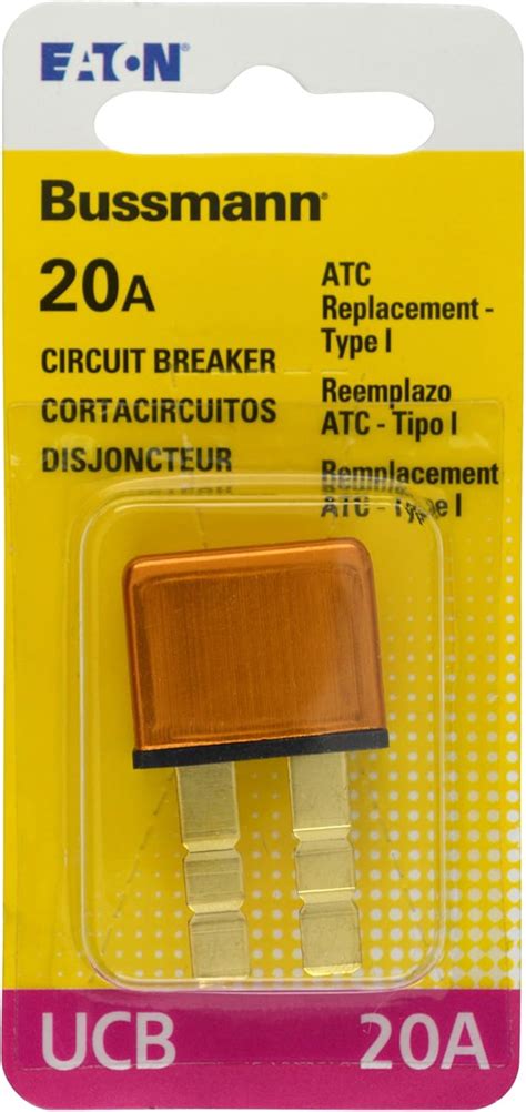 Buy Bussmann BPUCB-20-RP 20 Amp Type-I Universal Circuit Breaker Online ...