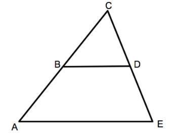 Could you please help someone. B is the midpoint of AC and D is the ...