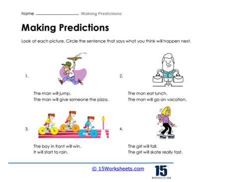 Image result for Predicting Outcomes Worksheet 4th Grade