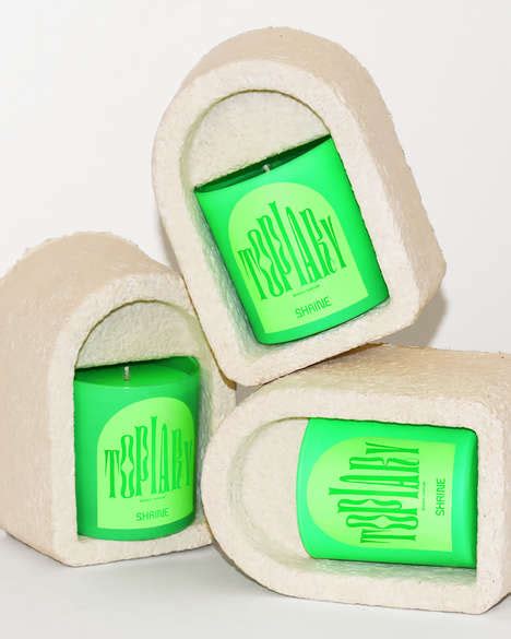 Mushroom-Based Candle Packaging: Shrine's Candle Box Packaging is 100% ...