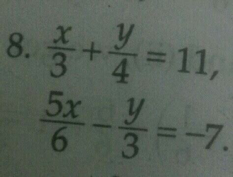 solve x and y. Question is of substitution Method - Brainly.in