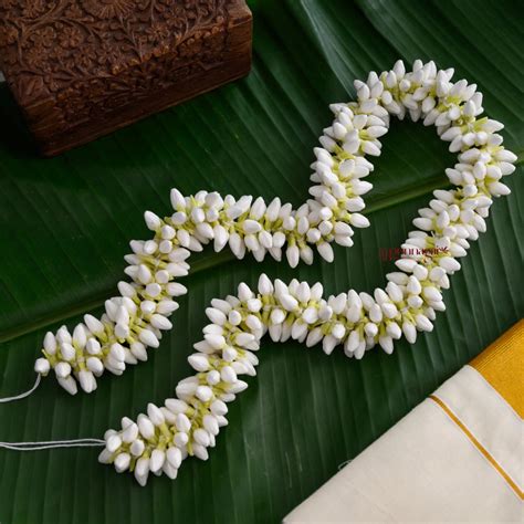 Realistic Jasmine Flower String - Small Buds | Wedding Hair Decor – AJ ...