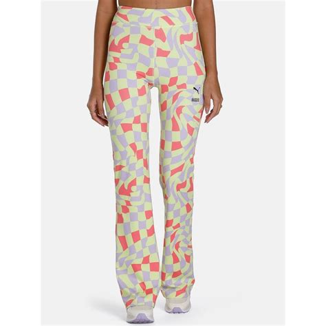Buy Puma X Trp Aop Flared Womens Yellow Trackpant Online
