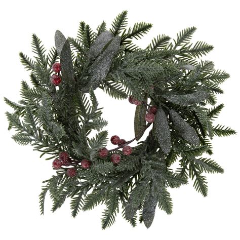 Frosted Pine & Eucalyptus Mini Wreath | Hobby Lobby | 5694112