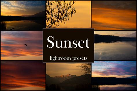 professional Lightroom preset pack: Sunset - LorenzoPreset