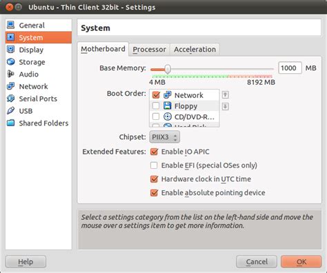 Image result for VirtualBox Ubuntu Defuat Setting