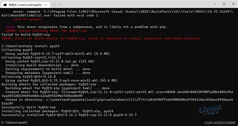 Image result for PyQt5 Tools Download Error