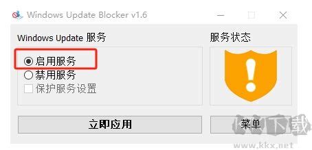 Windows Update Blocker 的图像结果