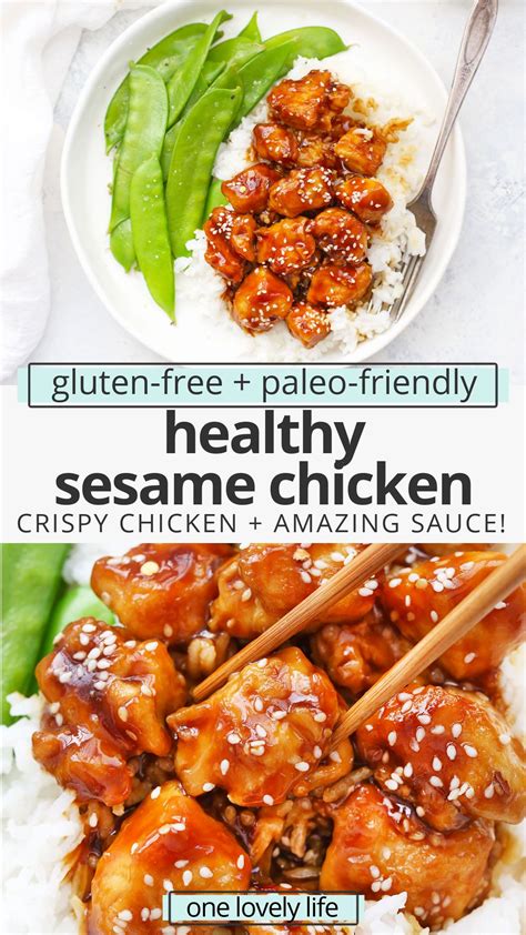 Healthy Sesame Chicken (Gluten-Free, Paleo-Friendly) | Recipe | Healthy ...