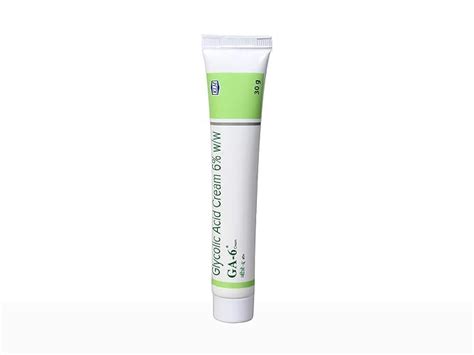 Ga-6 Unscented Cream Glycolic Acid Cream, 30 Grams : Amazon.in: Beauty