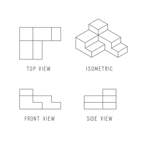 Orthographic Drawing Examples 的图像结果