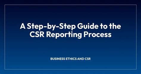 Image result for Steps of CSR