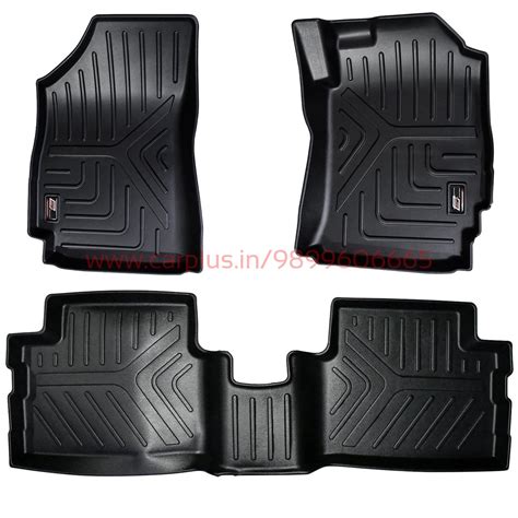 GFX Life Long Car Mats for Tata Nexon (2018-2022)MAY, ALL MODEL-Black ...