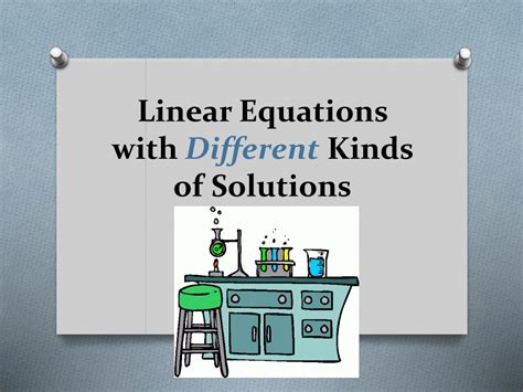Image result for Types of Solutions for Linear Equations