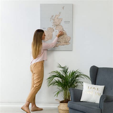 Push Pin UK & Ireland Maps - Push Pin Travel Maps TripMapWorld.com