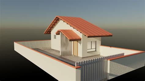 Typical Brazilian lower middle class house 3D model | CGTrader
