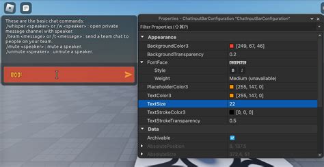 Image result for Roblox Chat Box Template