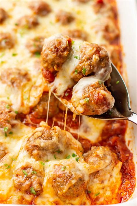 Easy Oven Baked Meatball Recipe Oven Baked Meatballs