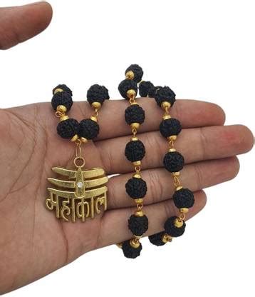 Fine Creation Mahadev Locket Pendant With Mala For Men's, Boy's,Girls ...