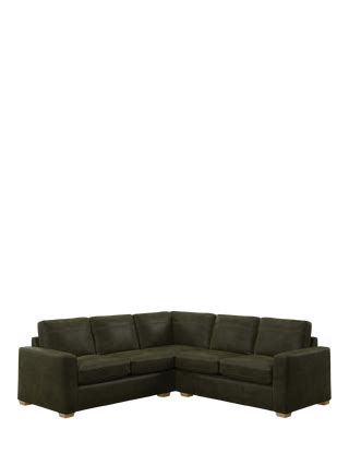 Leather Corner sofas | John Lewis & Partners