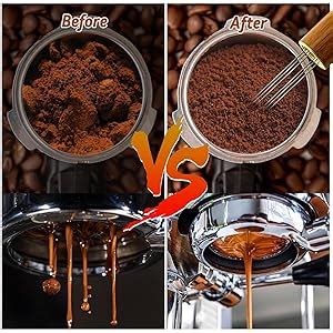 Buy BeanZeek Espresso Tamper 51mm with WDT Tool, Calibrated Spring ...