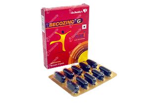 Becozinc G Capsule | Order BECOZINC G Capsule 10 Online at Truemeds