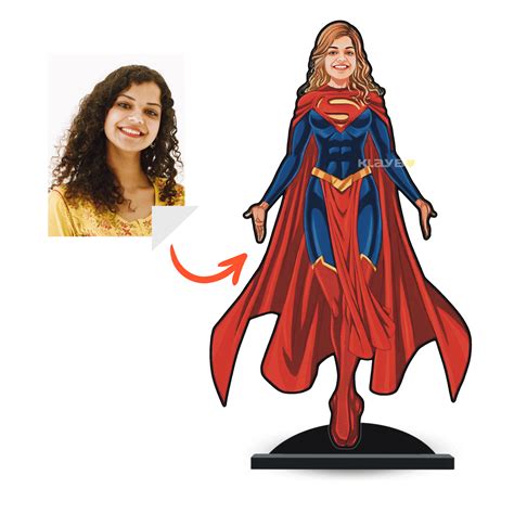 Super Women Straight Pose Miniature – Klaybox
