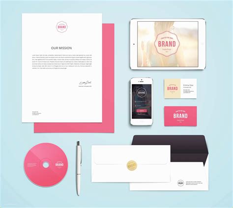 Best 36+ Free Branding Identity Mockup Template Psd