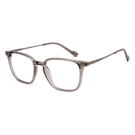 Light Brown Full Rim Square Lenskart Air Classics LA E18320 Eyeglasses