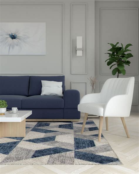 what colour goes with blue in bedroom