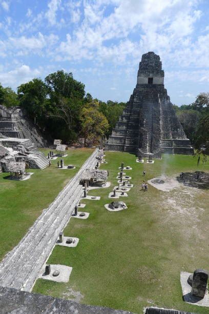 Mayan Pyramids Tikal Landscape Mayan Stock Photos, Pictures & Royalty-Free Images - iStock