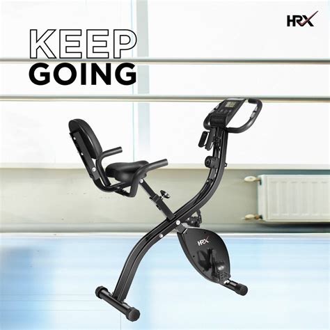 Buy HRX X Pro-EB500 X-Bike Exercise Cycle | Compact & Adjustable – The ...