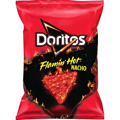 Doritos Flamin' Hot Nacho (Imported) - Lemon, Nacho Cheese, 272 Gm ...