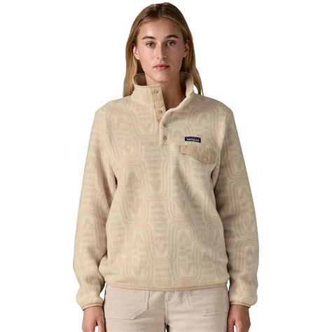 Patagonia Lightweight Synchilla Snap-T Fleece Pullover Women - Flow ...