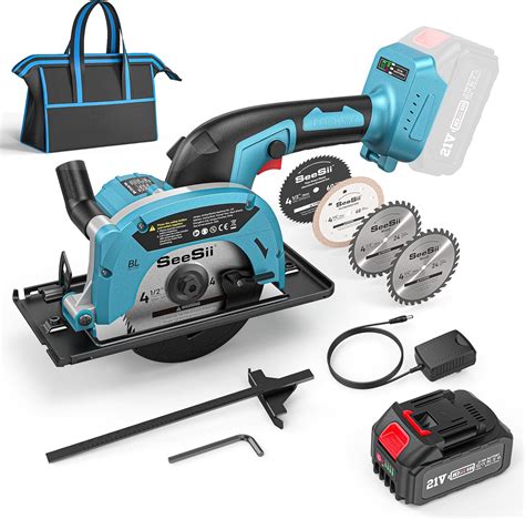 SeeSii Cordless Mini Circular Saw, 4-12 Electric Nepal | Ubuy