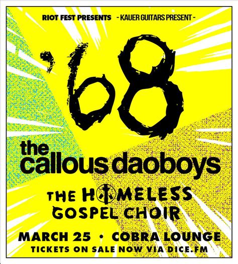 The Callous Daoboys at The Masquerade - Purgatory, The Masquerade ...