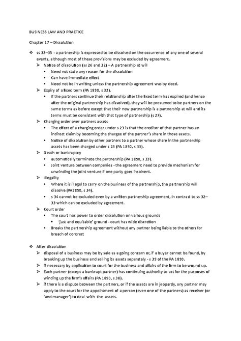 Chaper 17 - Lecture notes 1-2 - Studocu