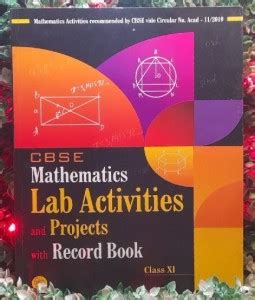 cbse mathematics lab activities and projects with record book class 11 ...