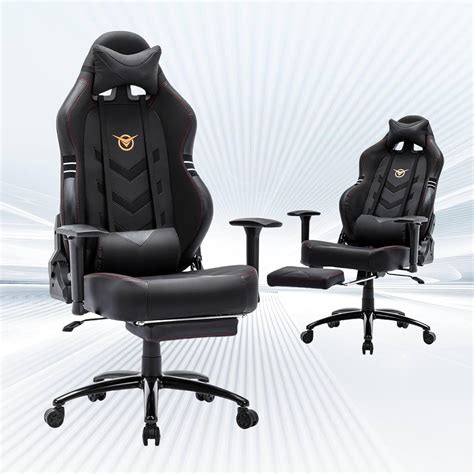 COLAMY Big and Tall Gaming Chair with Footrest 350lbs, India | Ubuy