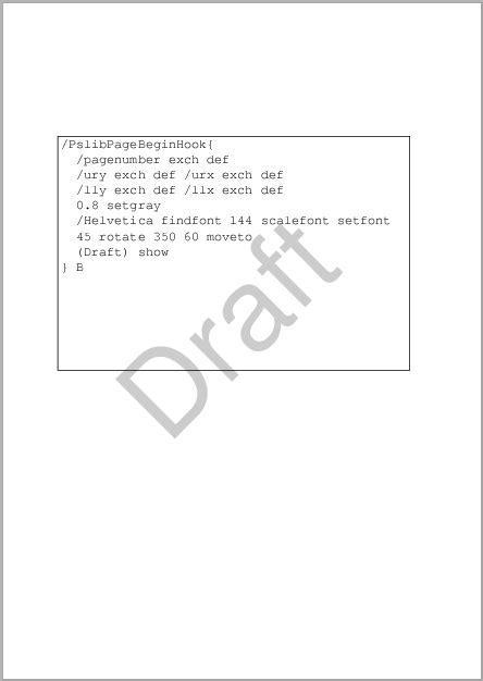 Image result for PostScript Example