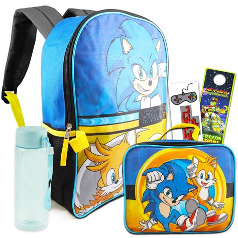 Sonic Toys Sonic The Hedgehog School Supplies Bundle Sonic Bags ...