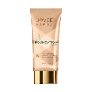 Buy Jovees Herbal Silk Foundation (Shade-2) SPF 15, 30g Online at Low ...