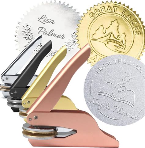 Book Embosser Personalized, Custom Book Embosser, Custom Embossing ...