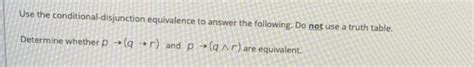 Image result for Boolean Definition of Conditional Equivalence Conditional Disjunction