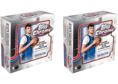 2025/26 TOPPS CHROME UPDATE SERIES BASKETBALL MEGA BOX / BOX SPORTS CARDS
