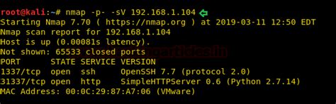unknowndevice64: 1: Vulnhub Lab Walkthrough - Hacking Articles